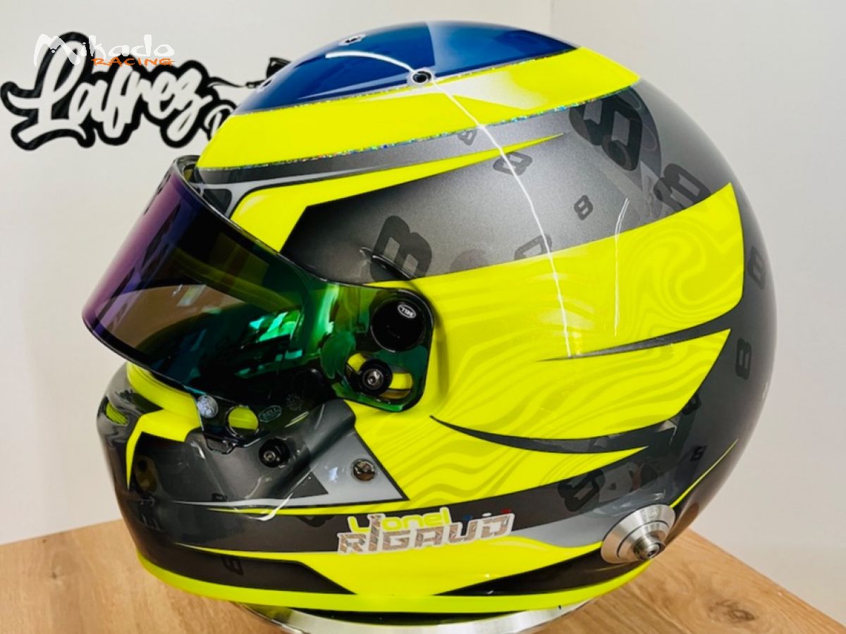 Peinture personnalisation casques de course automobile – photo 7 sur 10