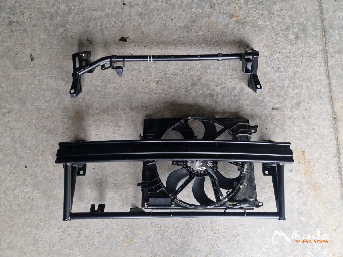 Clio Rally4 - Ensemble traverses + échangeur + durites + ventilateur – photo 2 sur 3