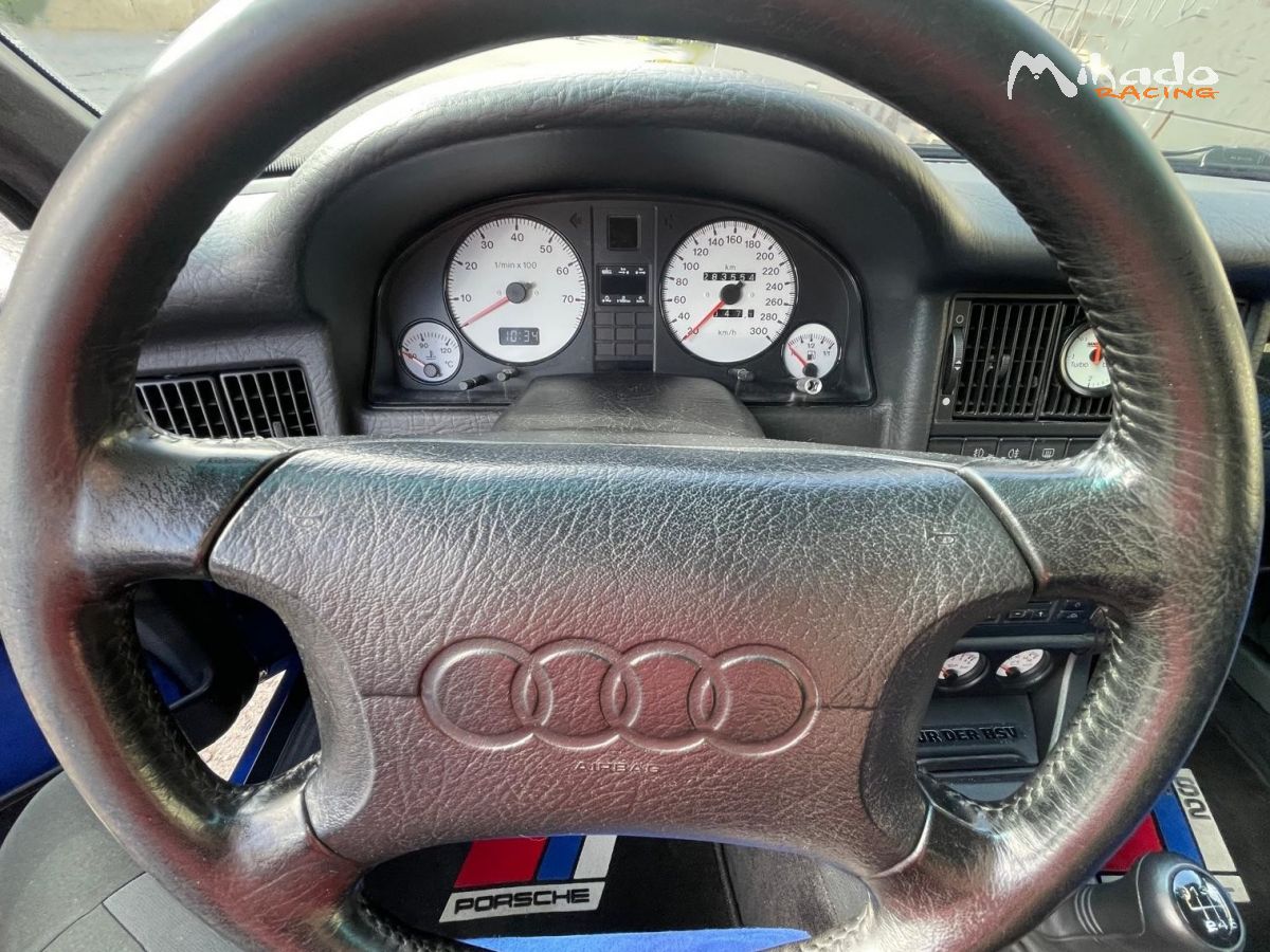 Audi RS2 Avant CF4522 | Peinture d'origine Bleu Nogaro | 3e main depuis 2009 | Moteur forgé & révisé (PK-Motorsport) | Lot massif de pièces – photo 6 sur 10