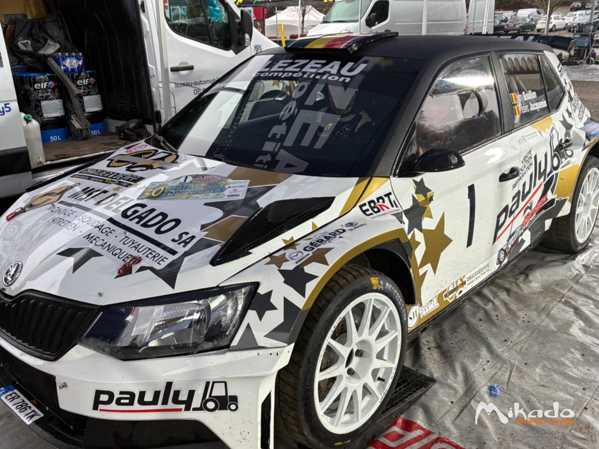 Skoda rally 2 evo 2018 – photo 1 sur 2