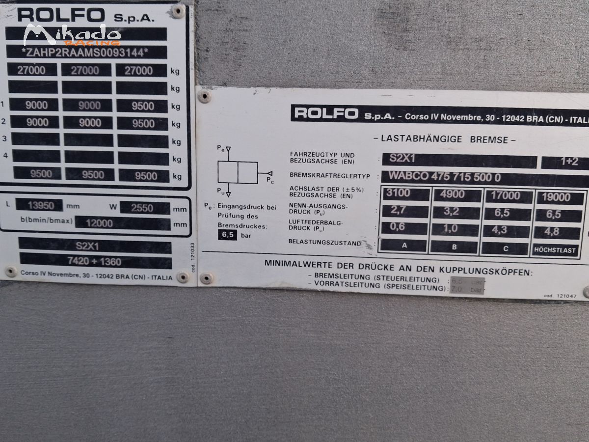 Semi remorque rolfo – photo 5 sur 8