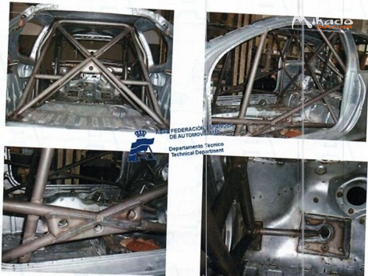 Peugeot 206 S16/RC – projet Rallye F2000 Circuit – caisse CG + pièces EW10 Sybele – photo 3 sur 5