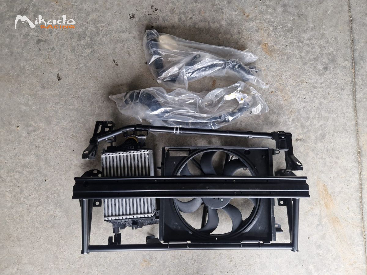 Clio Rally4 - Ensemble traverses + échangeur + durites + ventilateur – photo 1 sur 3