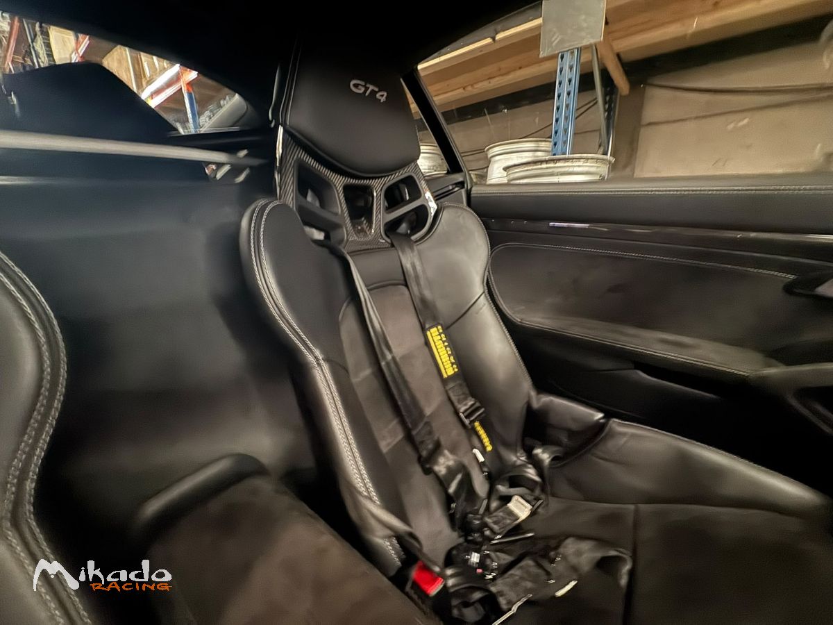 Paire de sièges baquets légers en carbone Porsche Cayman GT4 – photo 4 sur 9