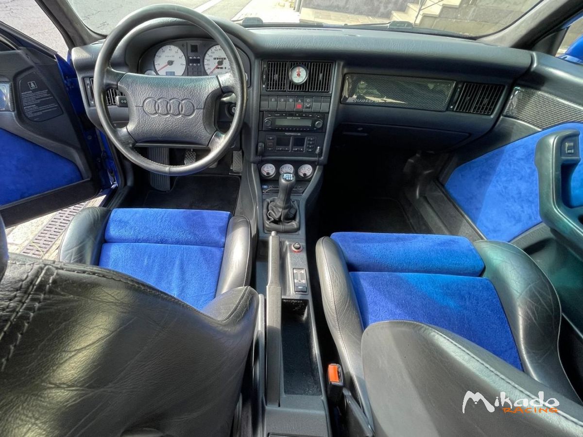 Audi RS2 Avant CF4522 | Peinture d'origine Bleu Nogaro | 3e main depuis 2009 | Moteur forgé & révisé (PK-Motorsport) | Lot massif de pièces – photo 4 sur 10