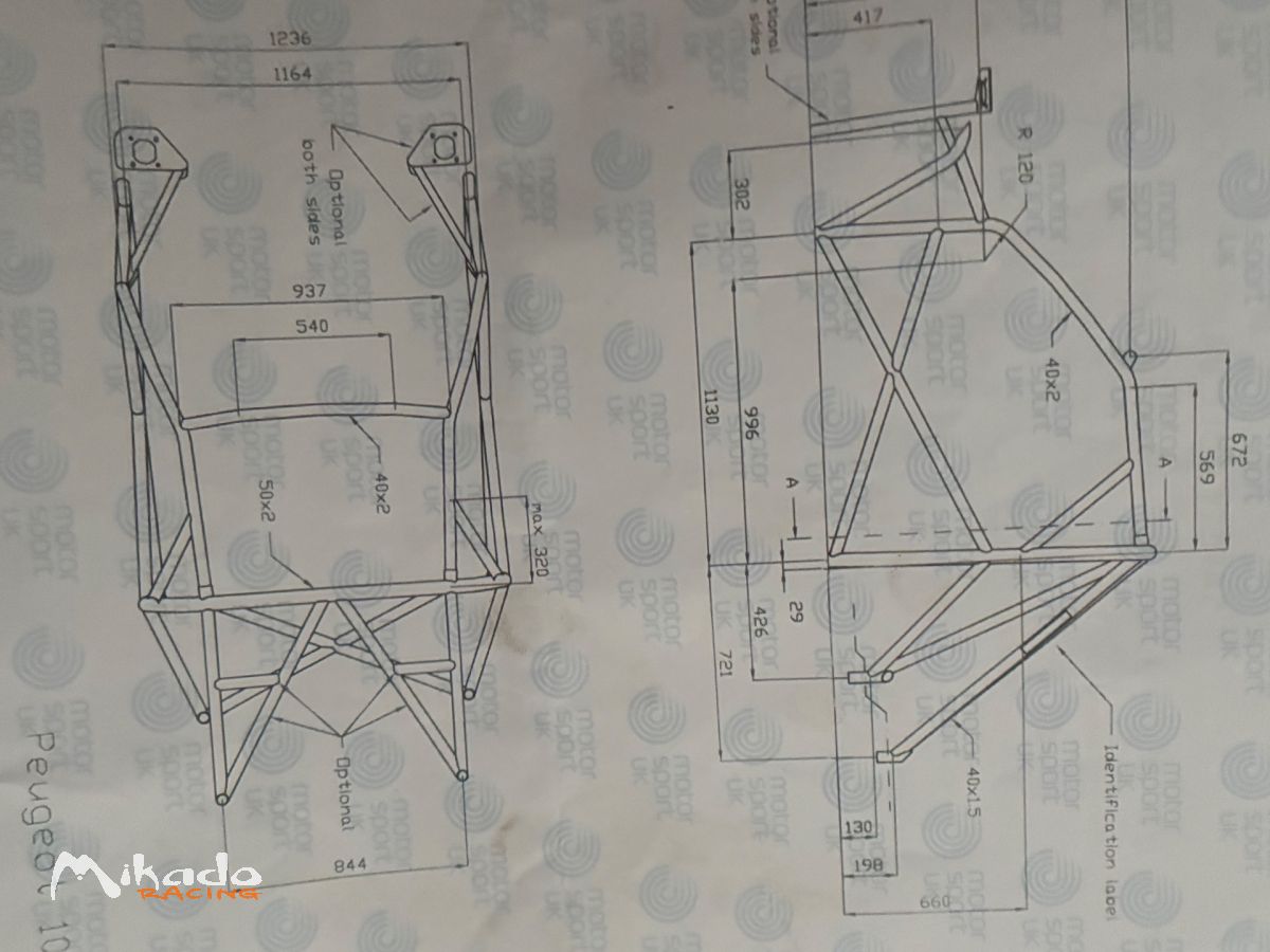 Arceau sparco rac de 106 – photo 1 sur 2
