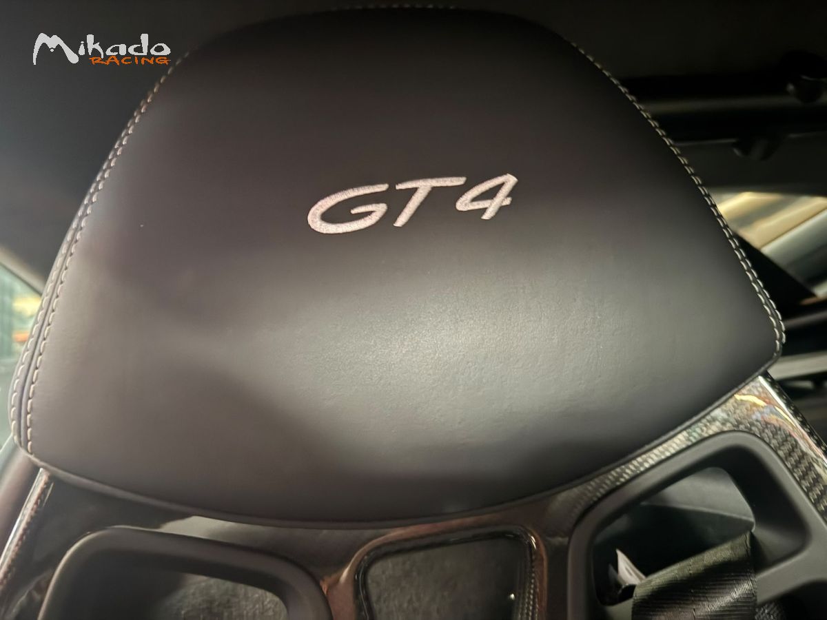 Paire de sièges baquets légers en carbone Porsche Cayman GT4 – photo 6 sur 9