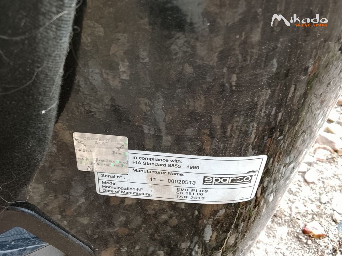 Baquet sparco – photo 2 sur 3