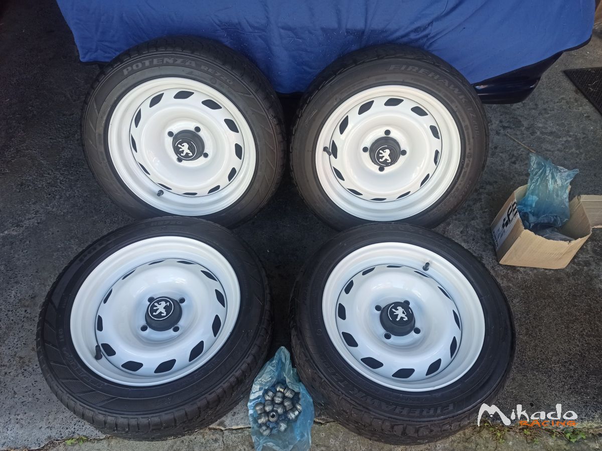Jantes Peugeot 106 Rallye Phase 2 – 4x108 – photo 1 sur 5