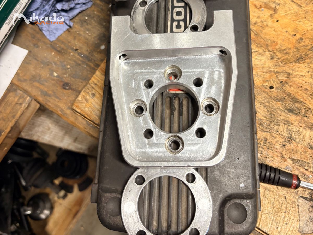 Support étrier alu 106 saxo – photo 2 sur 2