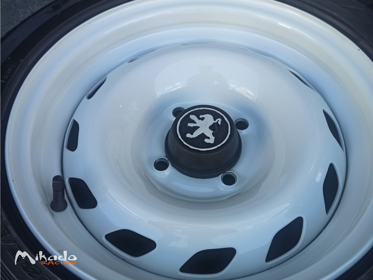 Jantes Peugeot 106 Rallye Phase 2 – 4x108 – photo 2 sur 5