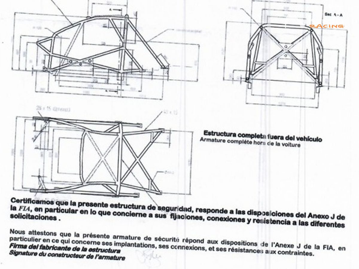 Peugeot 206 S16/RC – projet Rallye F2000 Circuit – caisse CG + pièces EW10 Sybele – photo 5 sur 5