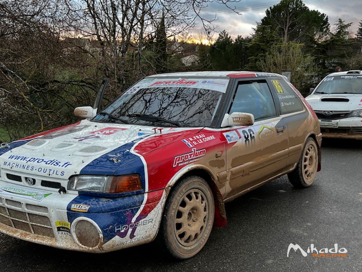 MAZDA 323 GTR 4WD Terre N4 Ex-Richard FRAU – photo 3 sur 3