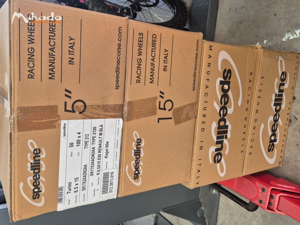 Jantes SPEEDLINE TURINI CLIO 2, TWINGO R1 5 POUCES – photo 3 sur 5