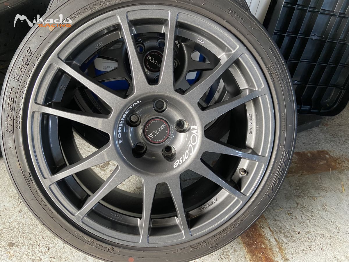 Jantes EVO Corse 18' / Mitsubishi Lancer EVO – photo 1 sur 5