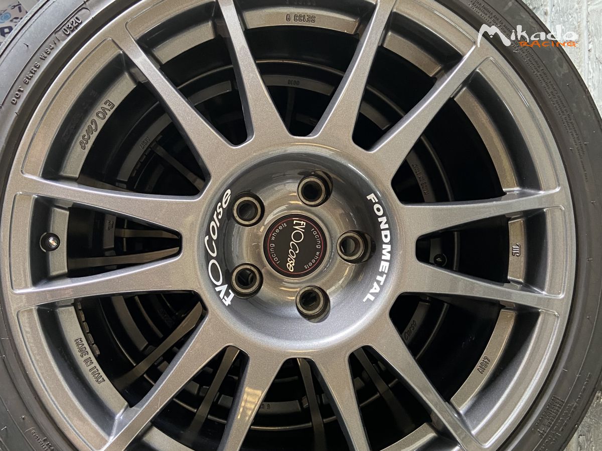 Jantes EVO Corse 18' / Mitsubishi Lancer EVO – photo 4 sur 5