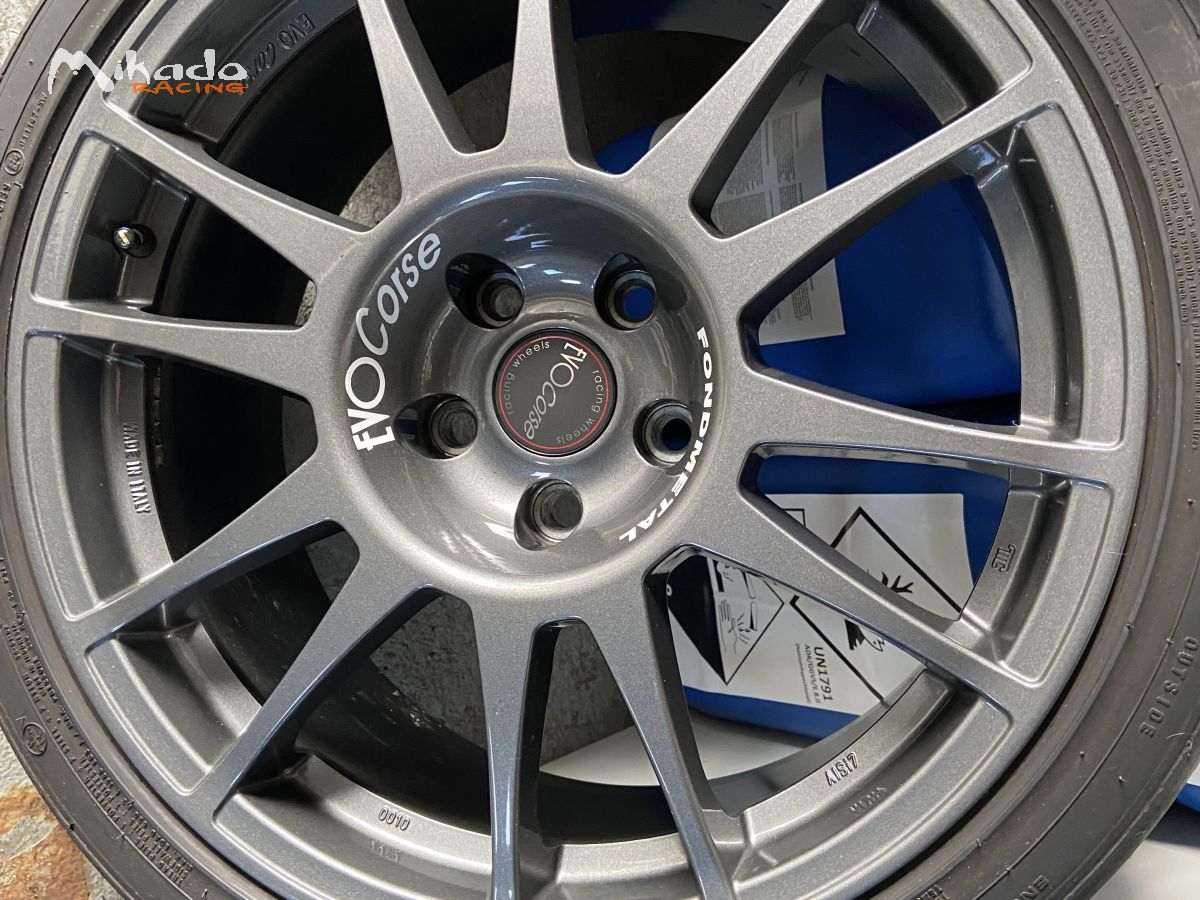 Jantes EVO Corse 18' / Mitsubishi Lancer EVO – photo 5 sur 5