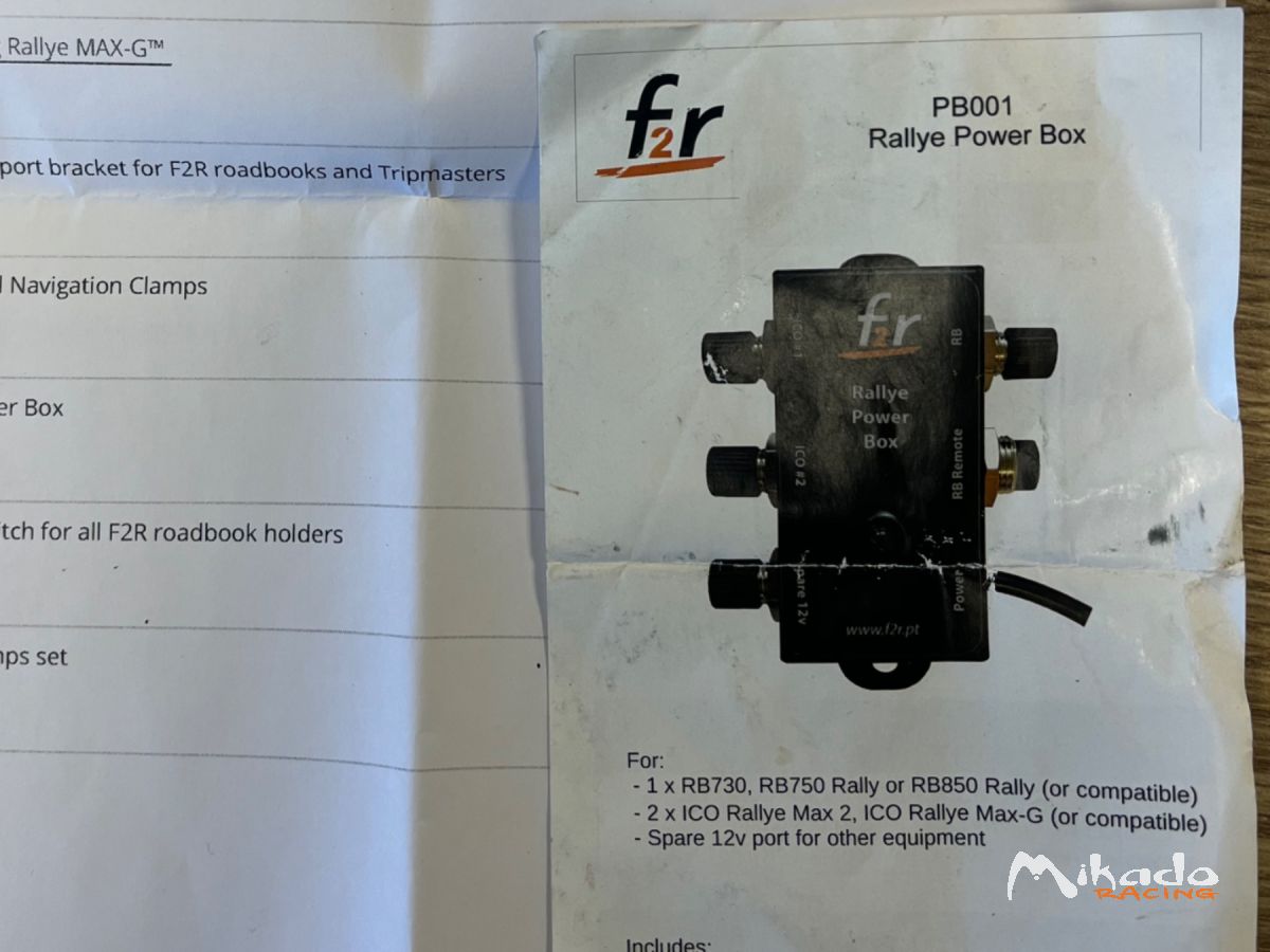 Lecteur road book RB850 rally – photo 6 sur 7