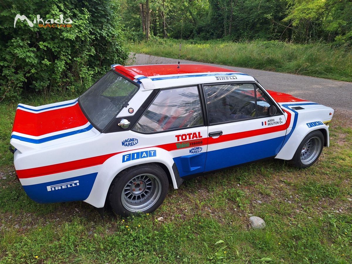 Fiat 131 abarth ex Michelle Mouton Fiat france – photo 2 sur 10