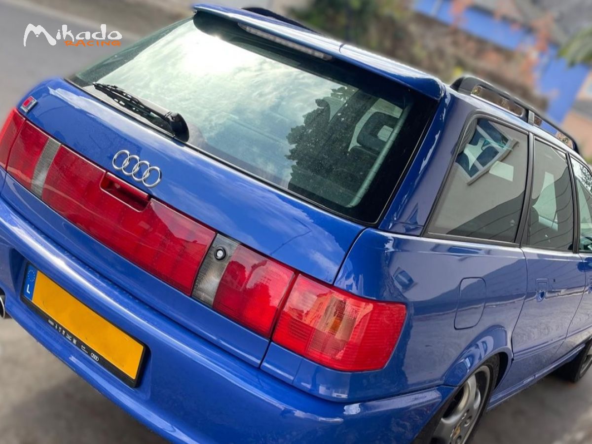 Audi RS2 Avant CF4522 | Peinture d'origine Bleu Nogaro | 3e main depuis 2009 | Moteur forgé & révisé (PK-Motorsport) | Lot massif de pièces – photo 3 sur 10