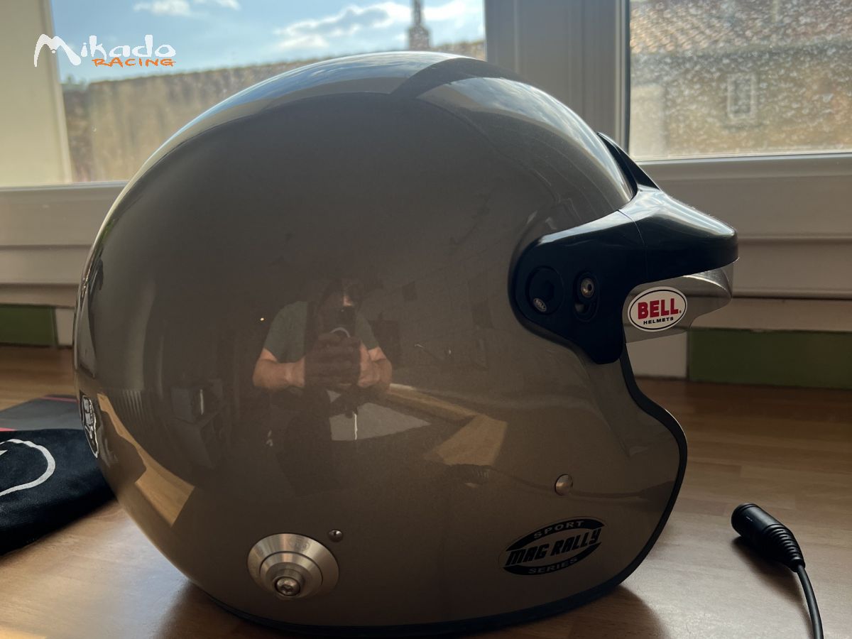 Casque Jet BELL MAG Rally (HANS) FIA 8859-2015 – photo 2 sur 6