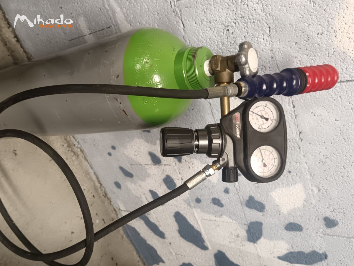 Système levage air jack, reservoir mobile, vanne remplissage Staubli dash 12 – photo 2 sur 8