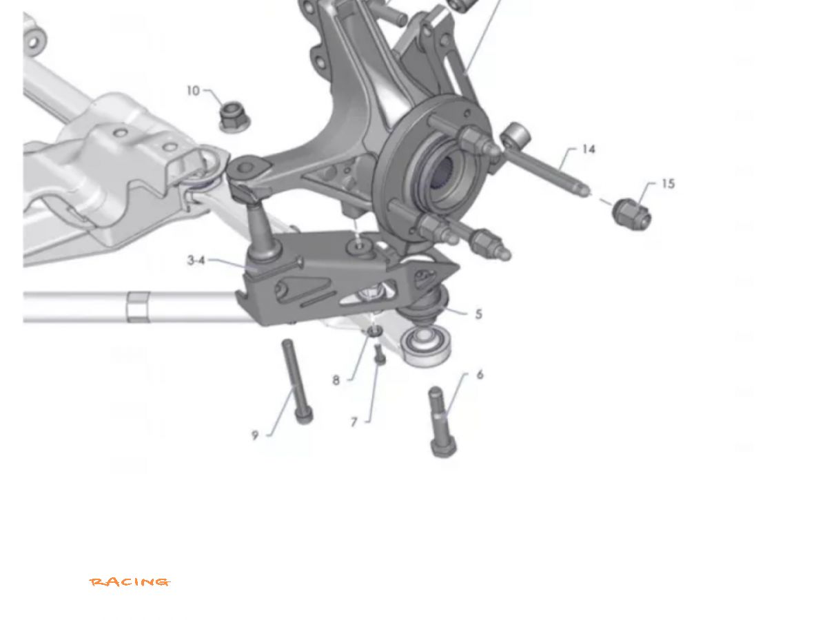 Lot de pièces Peugeot 208 R2 EVO – photo 3 sur 3