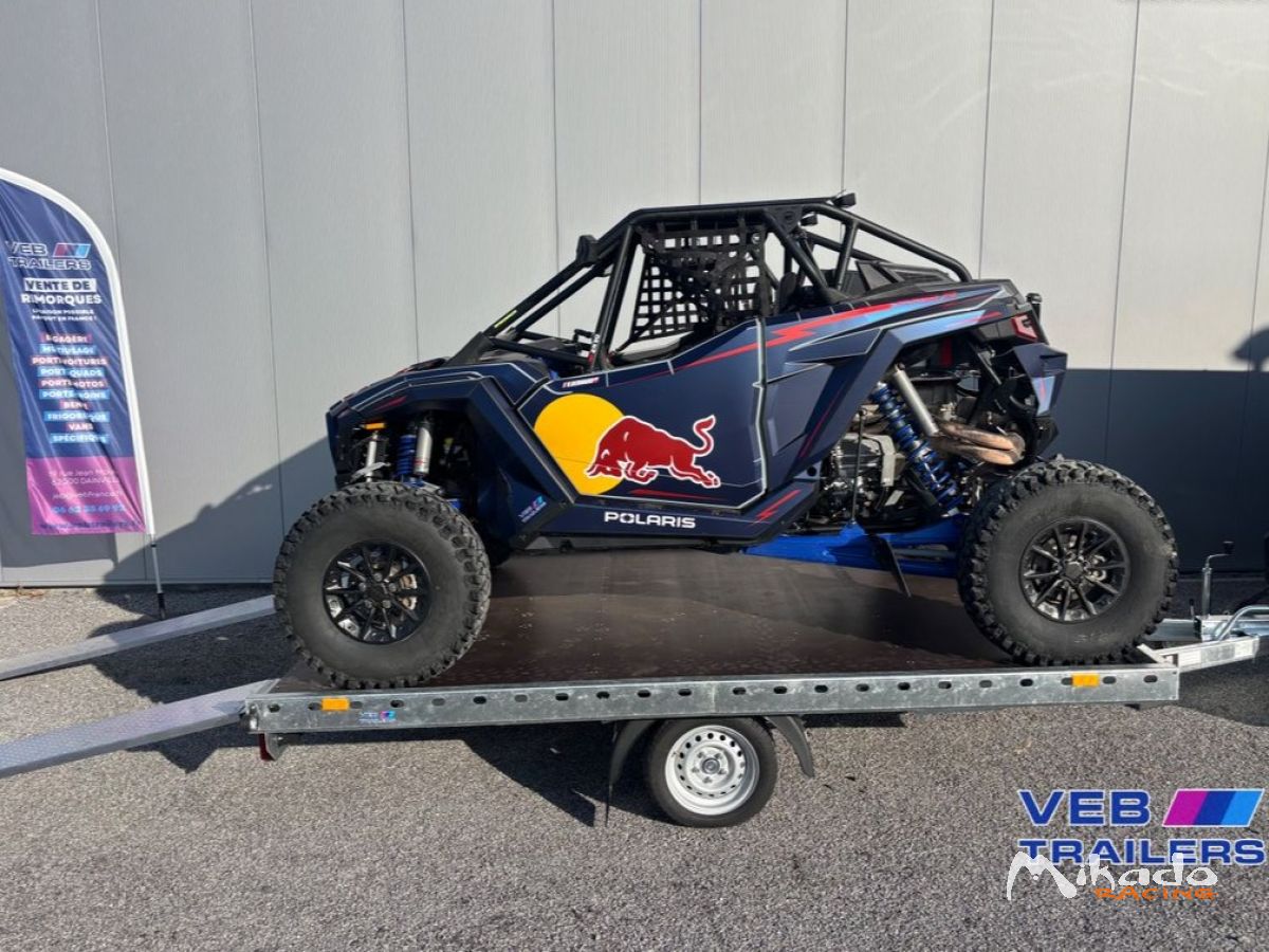 REMORQUE PORTE QUADS / SSV BUGGY ( 2 quads ou 1 ssv ) 3,32 M × 2,25M 3030 euros HT / 3636 euros TTC Garantie 5 ans – photo 1 sur 5