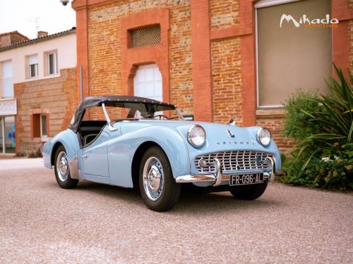 Très belle Triumph tr3 A de 1959 avec ...