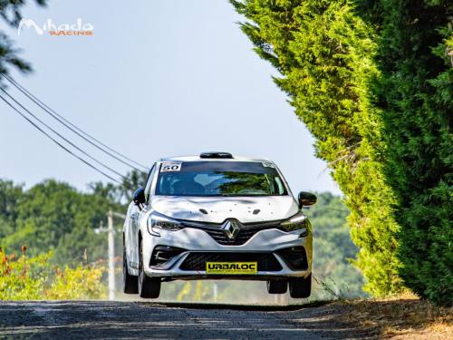 Clio Rally5 accidentée