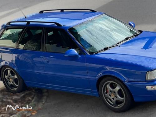 Audi RS2 Avant CF4522 | Peinture d'origine Bleu Nogaro | 3e main depuis 2009 | Moteur forgé & révisé (PK-Motorsport) | Lot massif de pièces