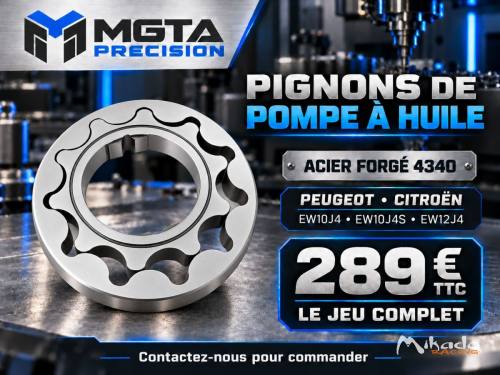 PIGNONS DE POMPE A HUILE FORGÉS EW10J4S EW10J4 EW12J4.