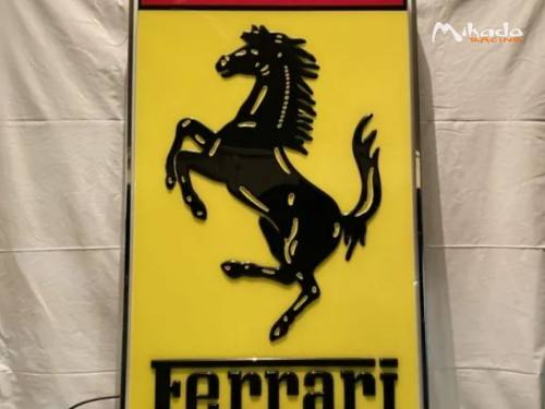 Ferrari Neon Modena Logo sign