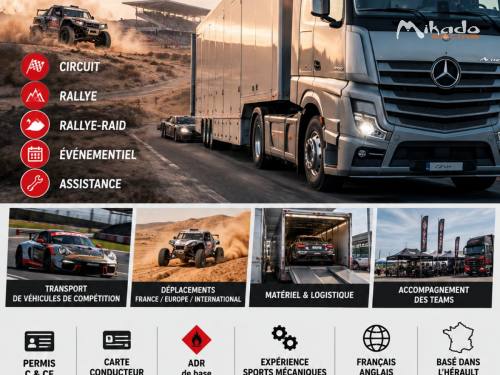 **CHAUFFEUR PL / SPL – PERMIS C & CE –...